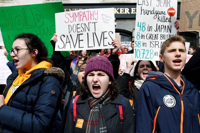 From sombre to angry, school walkout protests vary in tenor | iNFOnews.ca From sombre to angry, school walkout protests vary in tenor | iNFOnews.ca