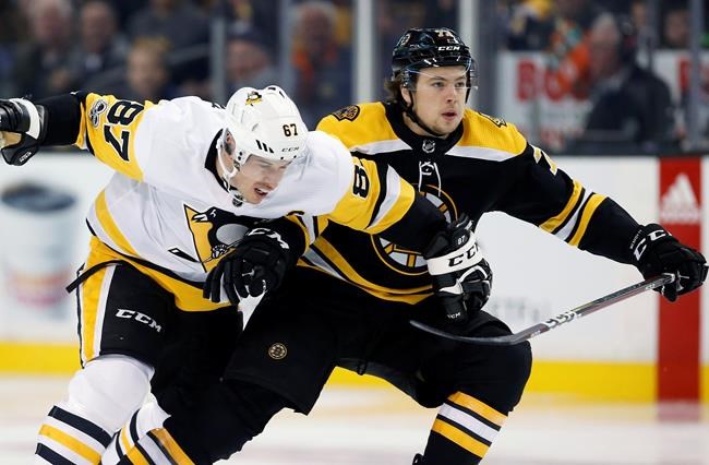 Pastrnak goal in 3rd lifts Bruins to 4-3 win over Penguins | iNFOnews.ca Pastrnak goal in 3rd lifts Bruins to 4-3 win over Penguins | iNFOnews.ca