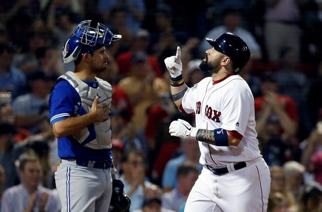 Leon (HR, 2 2B) leads Red Sox to 8-3 win over Blue Jays | iNFOnews.ca Leon (HR, 2 2B) leads Red Sox to 8-3 win over Blue Jays | iNFOnews.ca