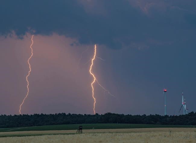 About 20 people injured in thunderstorms in eastern Germany | iNFOnews.ca