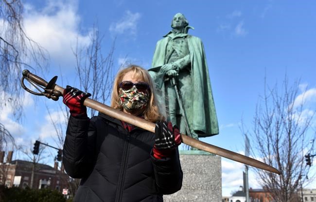 Remorseful man returns statue's stolen sword after 40 years | iNFOnews.ca