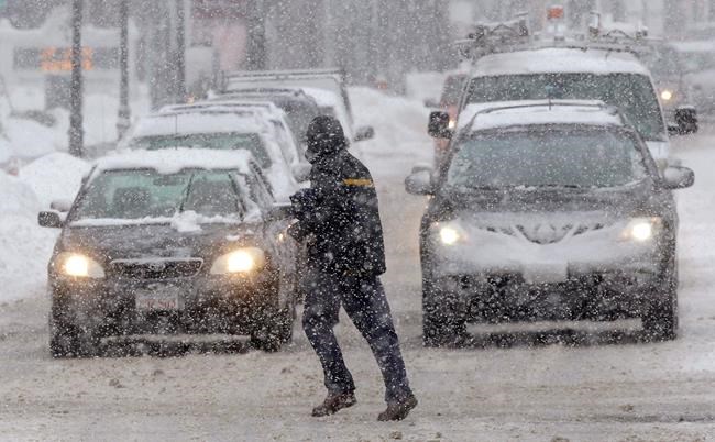 New storm wallops Northeast, where 'Stay home' is message | iNFOnews.ca