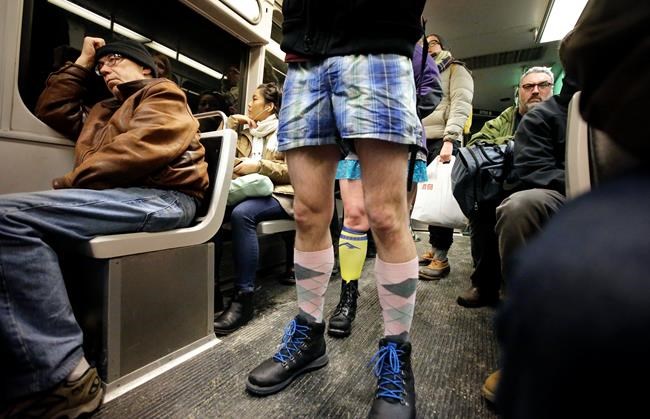 Annual No Pants Subway Ride hits cities around the world | iNFOnews.ca