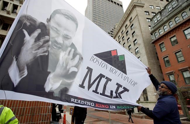 King's assassination eve speech read out loud in Boston | iNFOnews.ca