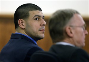 Jurors in murder trial of ex-NFL star Aaron Hernandez tour his home, street where victim lived | iNFOnews.ca CP31777992