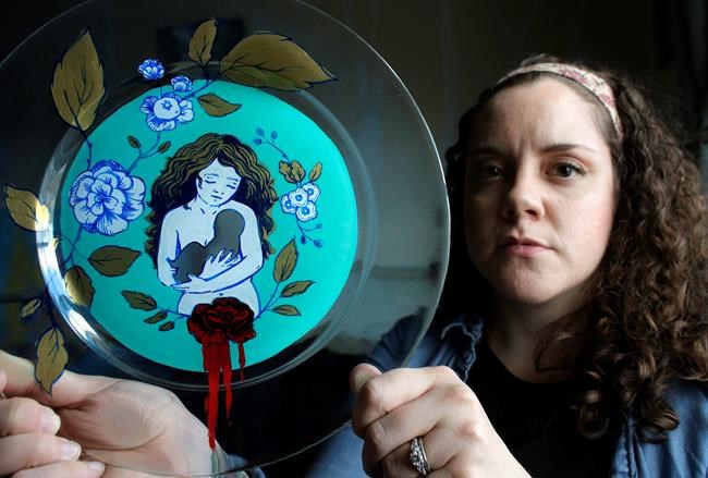 'Shouting into the void': Miscarriages colour mom-to-be's art | iNFOnews.ca 'Shouting into the void': Miscarriages colour mom-to-be's art | iNFOnews.ca