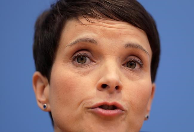 German nationalist lawmaker Petry indicted in perjury probe | iNFOnews.ca