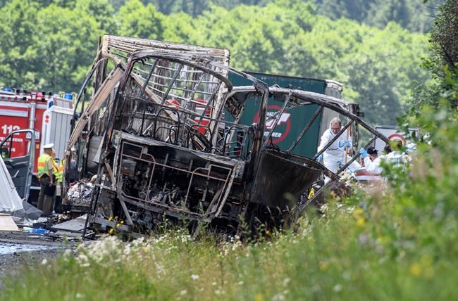 The Latest: All 18 missing in German bus crash are dead | iNFOnews.ca The Latest: All 18 missing in German bus crash are dead | iNFOnews.ca