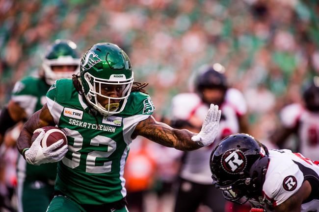 Roughriders defence dominates early in 40-18 win over Redblacks | iNFOnews.ca