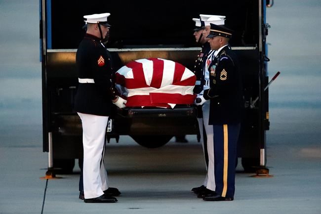 Friends call John McCain hero, maverick at Arizona funeral | iNFOnews.ca