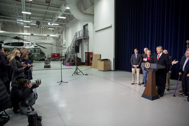 Trump, Republican lawmakers pore over agenda at Camp David | iNFOnews.ca