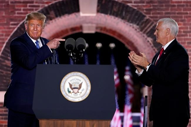 The Latest: Trump makes surprise RNC appearance on Night 3 | iNFOnews.ca