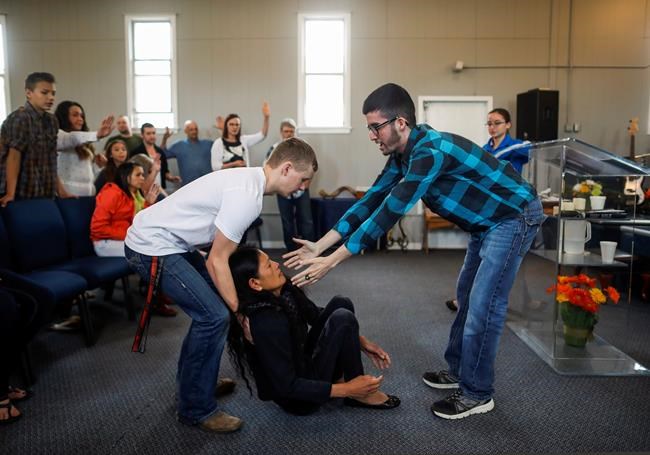 'God is with us:' Fort McMurray priest leads first Sunday mass since wildfire | iNFOnews.ca 'God is with us:' Fort McMurray priest leads first Sunday mass since wildfire | iNFOnews.ca