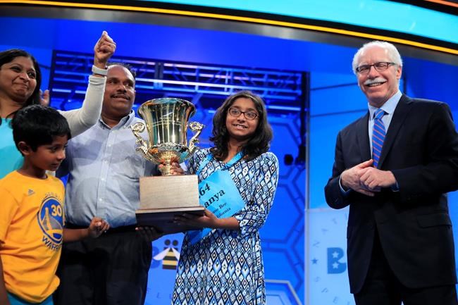 'I knew them all': Confident Ananya Vinay wins spelling bee | iNFOnews.ca