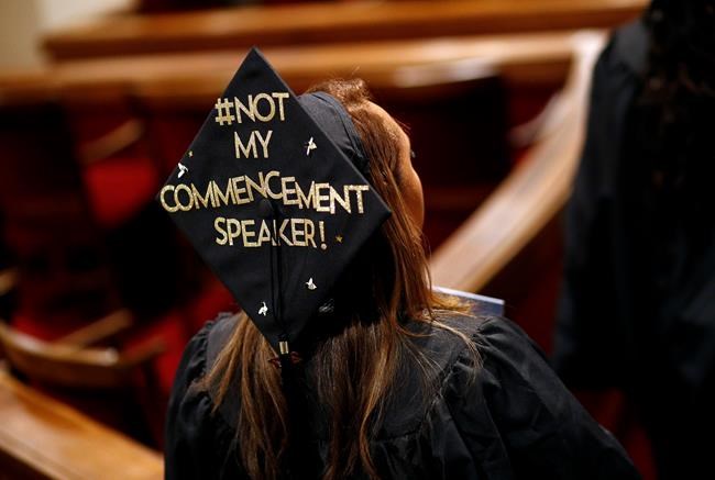 DeVos gives commencement speech amid protests in Baltimore | iNFOnews.ca DeVos gives commencement speech amid protests in Baltimore | iNFOnews.ca