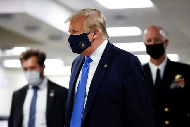 Trump wears mask in public for first time during pandemic | iNFOnews.ca Trump wears mask in public for first time during pandemic | iNFOnews.ca