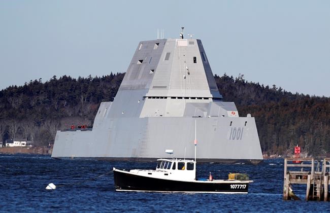Navy's 2nd stealthy destroyer heads out to sea for 1st time | iNFOnews.ca CP32223580