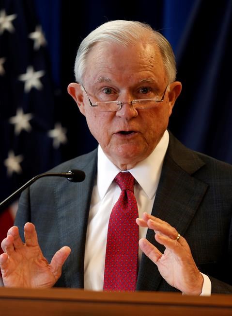 US Attorney General Jeff Sessions discusses opioid crisis | iNFOnews.ca