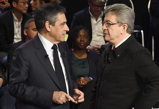 The Latest: French candidate Fillon is doused with flour | iNFOnews.ca