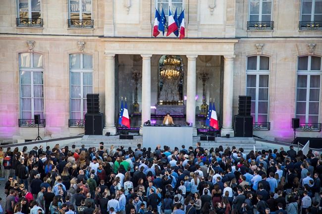 France's presidential palace hosts electronic music show | iNFOnews.ca