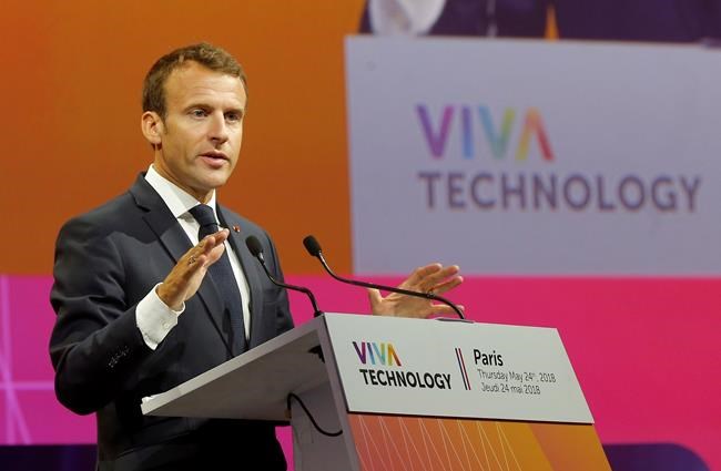 Macron wants to make France gateway to Europe for tech firms | iNFOnews.ca