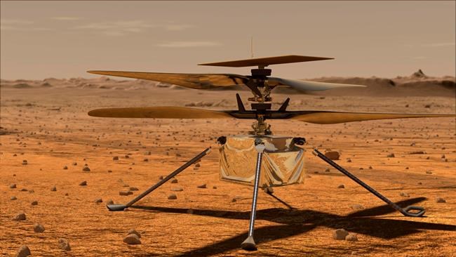 Alabama student names NASA's first Mars helicopter | iNFOnews.ca CP616384929