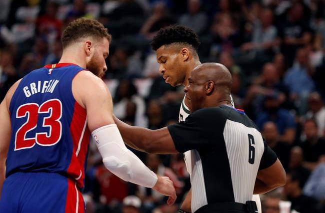 Antetokounmpo scores 41, leads Bucks to sweep of Detroit | iNFOnews.ca Antetokounmpo scores 41, leads Bucks to sweep of Detroit | iNFOnews.ca