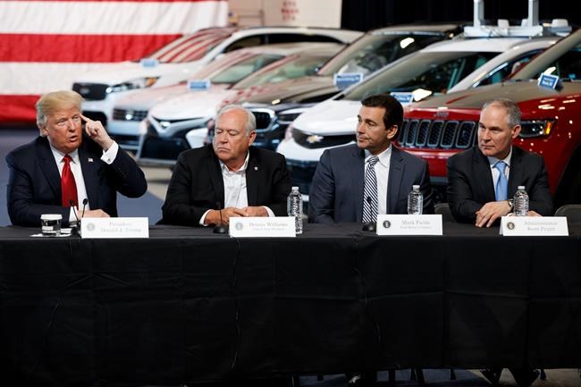 Trump fuel economy move sets up fight with California | iNFOnews.ca