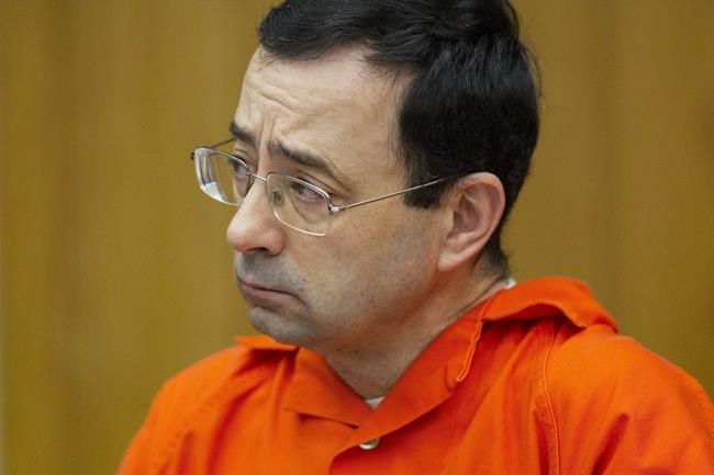 Latest: Firm tracks Nassar coverage, bills university $500K | iNFOnews.ca