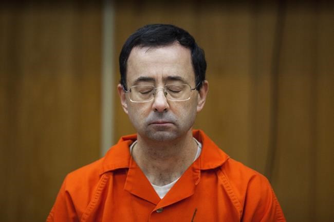 Michigan AG: Nassar investigation not suspended after all | iNFOnews.ca Michigan AG: Nassar investigation not suspended after all | iNFOnews.ca