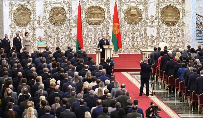 Belarus president sworn in at unannounced inaugural ceremony | iNFOnews.ca Belarus president sworn in at unannounced inaugural ceremony | iNFOnews.ca