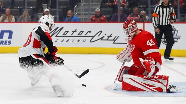 Duclair scores twice, leads Senators over Red Wings 4-3 | iNFOnews.ca