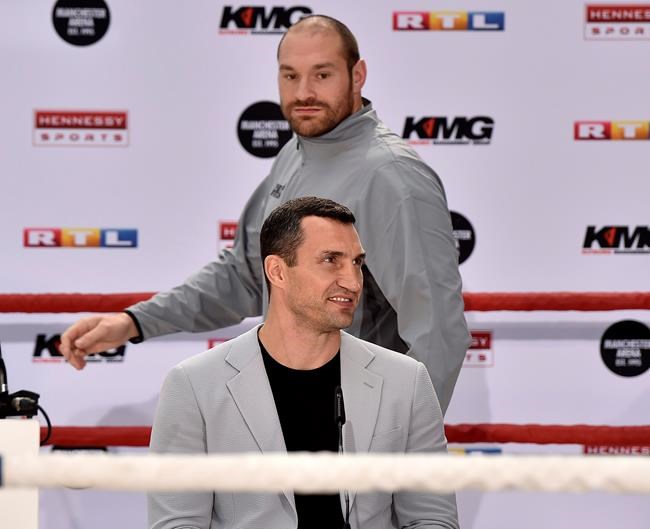 Fury says he is injured, rematch vs Klitschko postponed | iNFOnews.ca