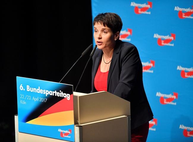 Divisions, protests erupt at German nationalist convention | iNFOnews.ca