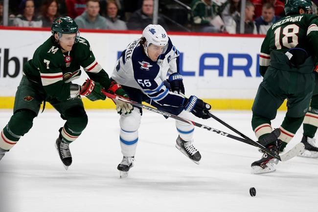 Wheeler becomes franchise scoring leader, Jets beat Wild 6-0 | iNFOnews.ca
