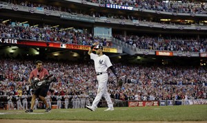 All-Star farewell: Now batting, for the Yankees, the shortstop, No. 2, Derek Jeter, No. 2 | iNFOnews.ca CP29149894