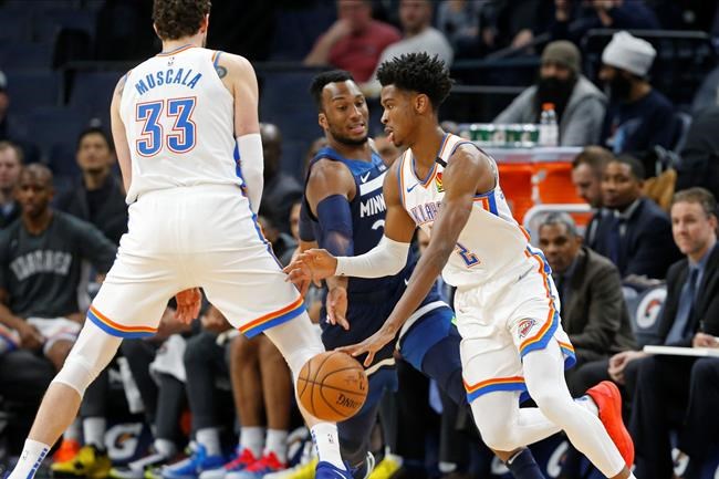 Gilgeous-Alexander's first triple-double leads Thunder | iNFOnews.ca
