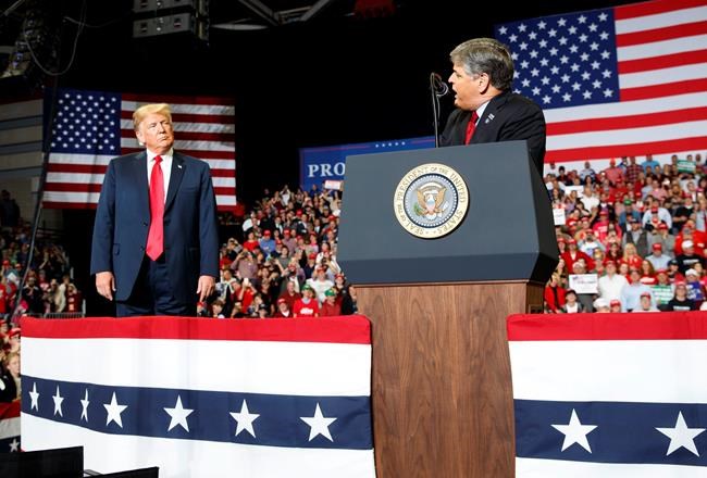 Fox's Hannity speaks onstage at Trump campaign rally | iNFOnews.ca Fox's Hannity speaks onstage at Trump campaign rally | iNFOnews.ca