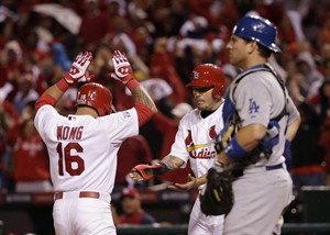 Lackey, long balls drive Cardinals to 3-1 win and 2-1 series lead against Dodgers | iNFOnews.ca CP30188048
