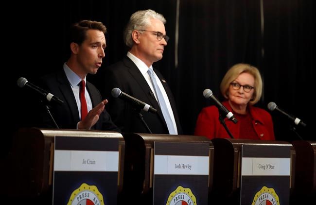 Missouri Senate candidates square off in first debate | iNFOnews.ca CP658812901