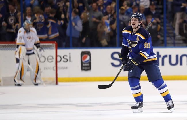 Tarasenko scores 2, Blues beat Predators 3-2 to even series | iNFOnews.ca Tarasenko scores 2, Blues beat Predators 3-2 to even series | iNFOnews.ca
