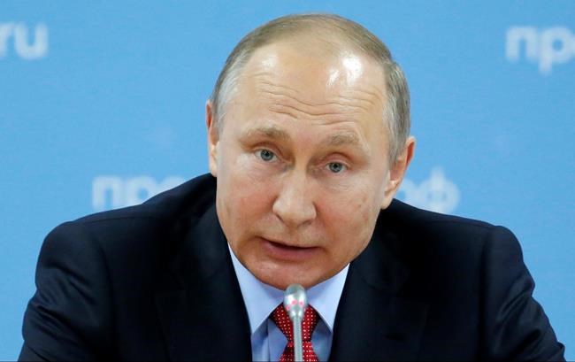 Putin says whistleblowing on doping echoes Stalin's purges | iNFOnews.ca CP304939790
