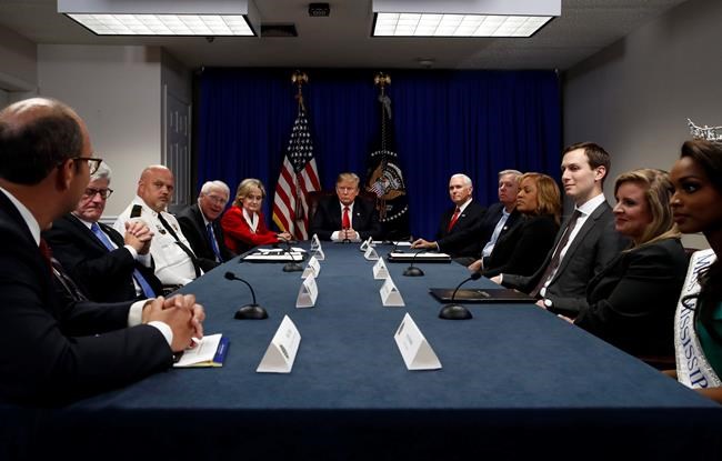 The Latest: Coliseum decked out in Christmas decor for Trump | iNFOnews.ca