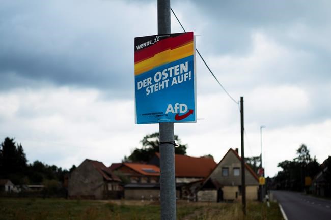 2 eastern German states hold elections, far-right eyes gains | iNFOnews.ca CP297237102