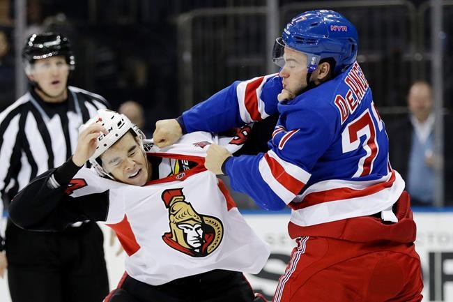 Pageau scores twice, Senators rout Rangers 6-2 | iNFOnews.ca