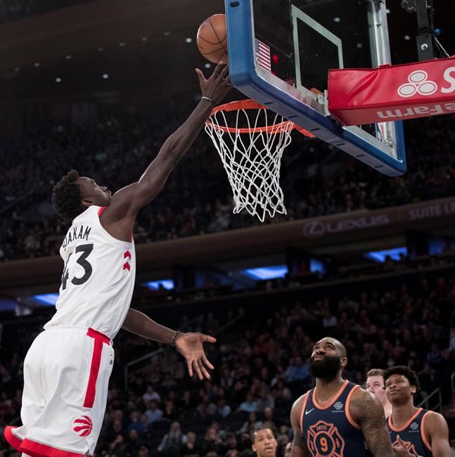 Raptors roll to 8th straight win, rout Knicks 132-106 | iNFOnews.ca Raptors roll to 8th straight win, rout Knicks 132-106 | iNFOnews.ca