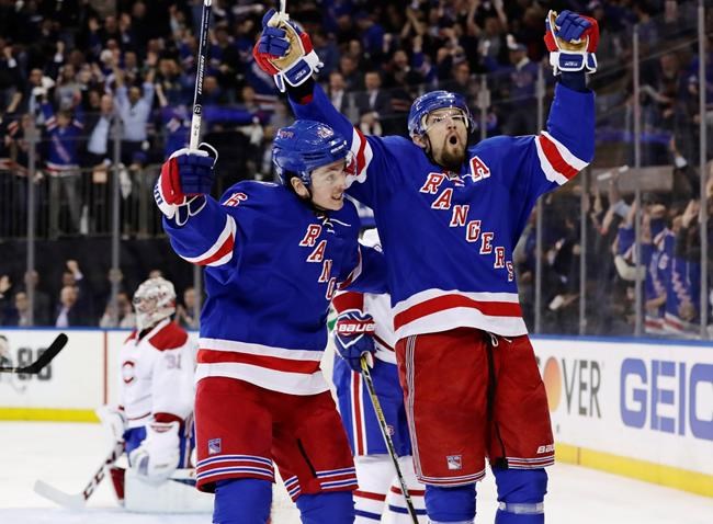 Rick Nash scores winner as Rangers edge Canadiens to even series at 2-2 | iNFOnews.ca CP1163053589