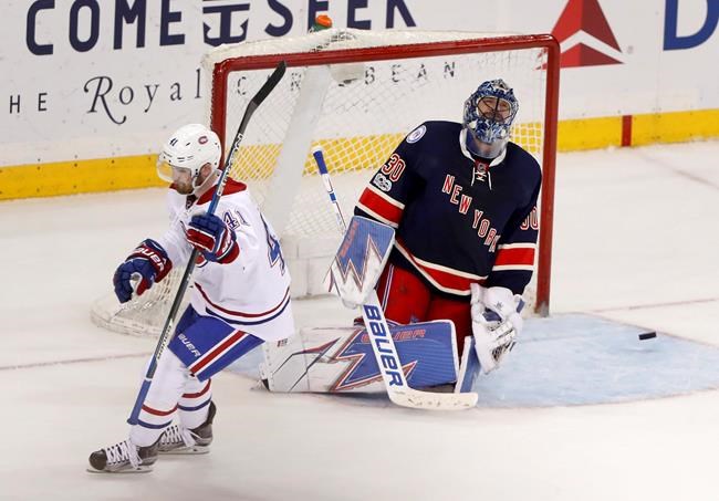 Byron lifts Canadiens past Rangers in shootout | iNFOnews.ca