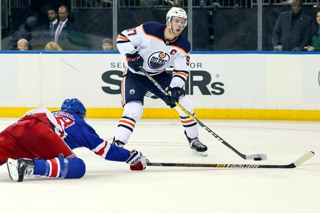 McDavid, Draisaitl help unbeaten Oilers defeat Rangers 4-1 | iNFOnews.ca