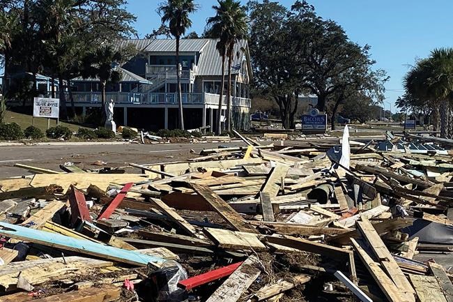 Zeta's toll on a Louisiana island: 'Like a bomb was dropped' | iNFOnews.ca CP658893865